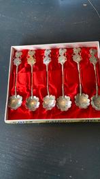 6 zilveren wajang theelepeltjes nieuw 800, Antiek en Kunst, Antiek | Bestek, Ophalen of Verzenden