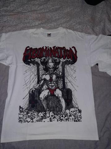 Abomination shirt maat L death metal entombed master beschikbaar voor biedingen