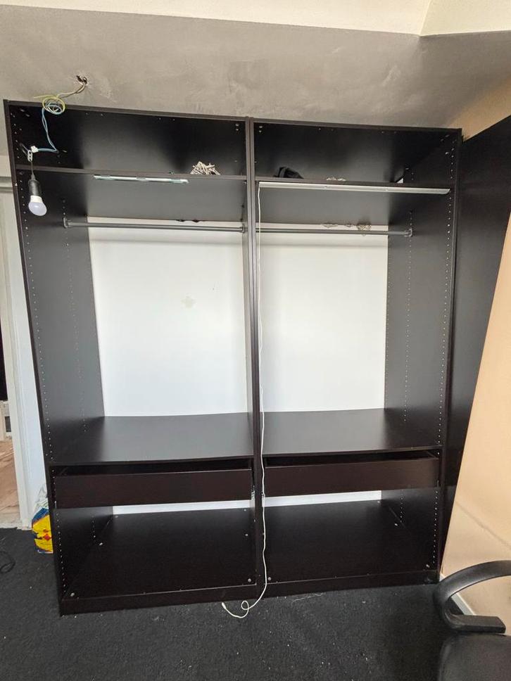 Pax kast zonder achterwand, is uit elkaar! Binnen parkstad, Huis en Inrichting, Kasten | Kledingkasten, Gebruikt, 200 cm of meer