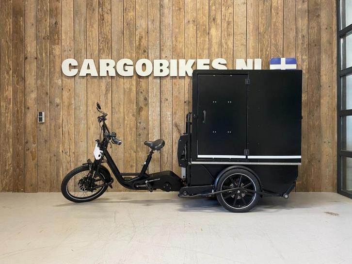 Nijland Cargo Cyling Chariot met grote 1.5^3m bak Zwart 2022, Fietsen en Brommers, Elektrische fietsen, Gebruikt, Overige merken