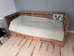Stoere JORG steigerhouten bedbank met lades 90x200, Kinderen en Baby's, Kinderkamer | Bedden, Ophalen, 85 tot 100 cm, Gebruikt