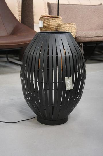 Zwarte metalen hanglamp KYOMI Light & Living metaal beschikbaar voor biedingen