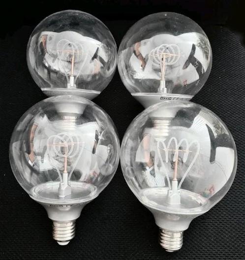 Vier stuks lampen Nittio IKEA E27 en 1.8 Watt, Huis en Inrichting, Lampen | Losse lampen, Zo goed als nieuw, Led-lamp, E27 (groot)
