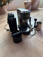 De'Longhi Dedica EC685.BK + KG79 Koffiemolen en accessoires, Witgoed en Apparatuur, Koffiezetapparaten, Ophalen, Afneembaar waterreservoir