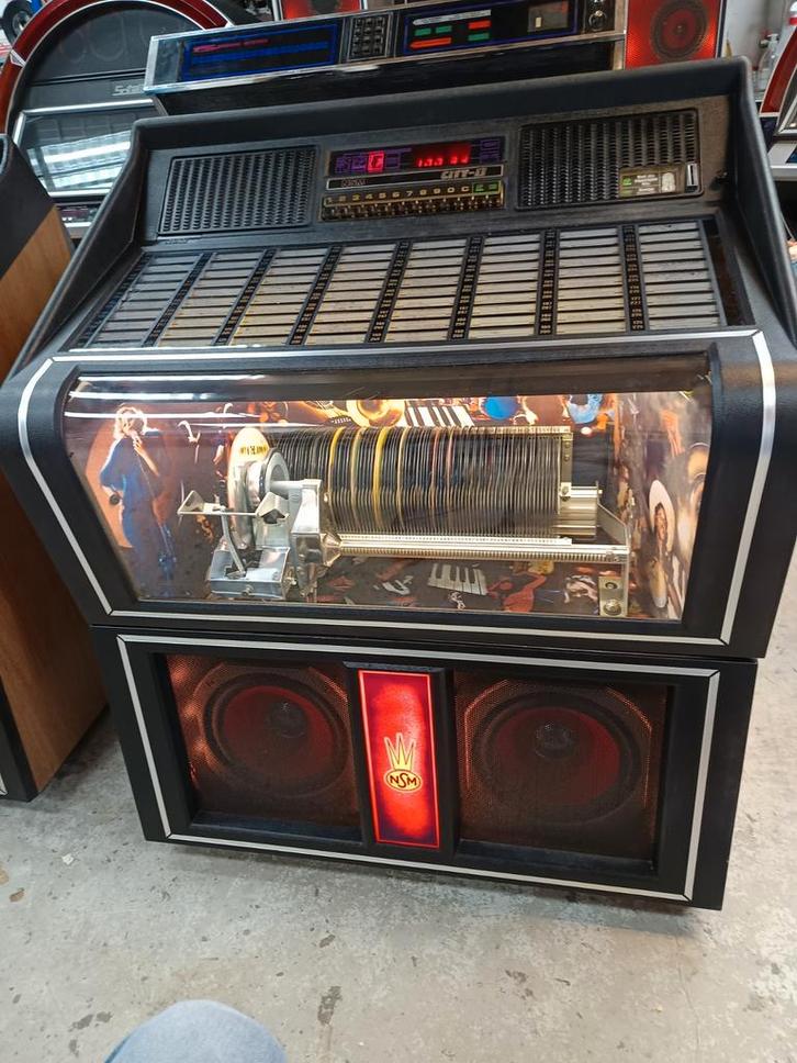 Nsm city2 160 sellect vinyl jukebox, Verzamelen, Automaten | Jukeboxen, Zo goed als nieuw, Overige merken, 1970 tot heden, Ophalen of Verzenden