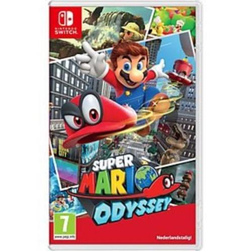 Super Mario Odyssey Nintendo Switch, Spelcomputers en Games, Games | Nintendo Switch, Zo goed als nieuw, Avontuur en Actie, 2 spelers