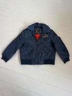 Navyblauwe Pilotenjas - Maat 152, Ophalen of Verzenden, Gebruikt, Jongen, Jas