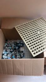 Mozaiek zetplaat en mozaiek glassteentjes, Ophalen of Verzenden, Gebruikt