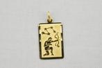 14 karaat gouden sterrenbeeld hanger boogschutter 2148-G, Sieraden, Tassen en Uiterlijk, Kettinghangers, Eu, Eu, Ophalen of Verzenden