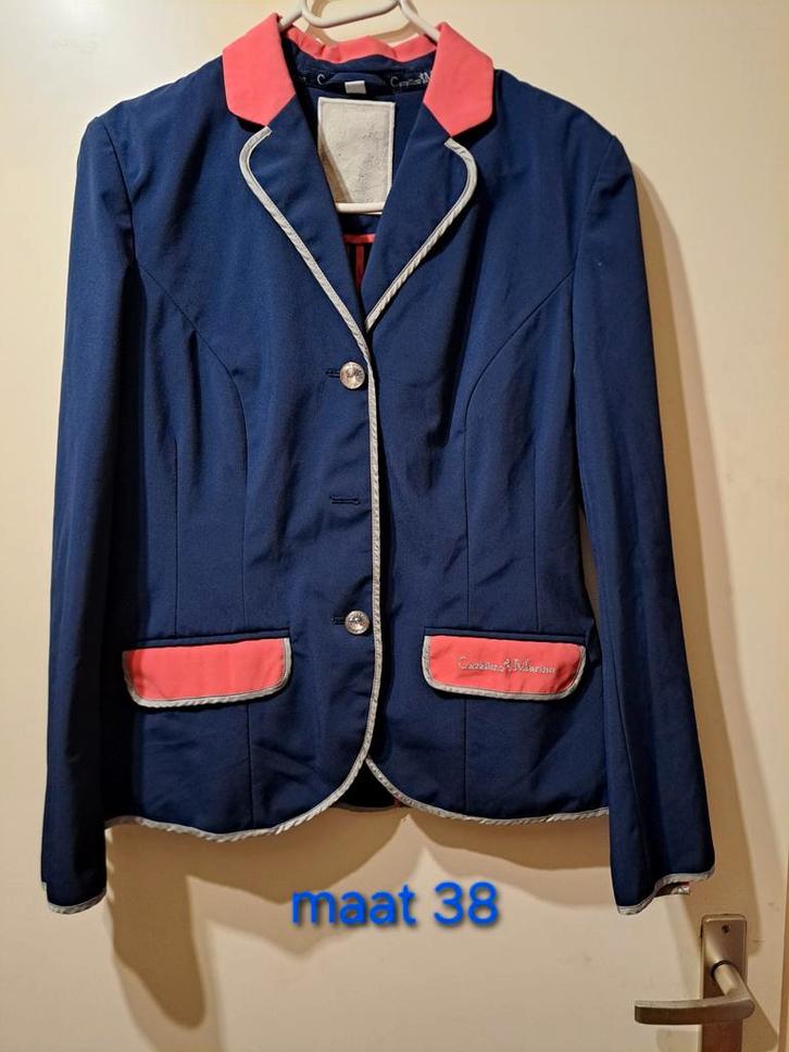 Wedstrijdkleding vanaf 152 tot m, Dieren en Toebehoren, Paardrijkleding, Zo goed als nieuw, Kinderen, Bovenkleding, Dressuur, Ophalen of Verzenden