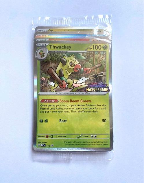 Pokémon Twilight Masquerade STAFF Prerelease Pack SV06 Promo, Hobby en Vrije tijd, Verzamelkaartspellen | Pokémon, Nieuw, Meerdere kaarten