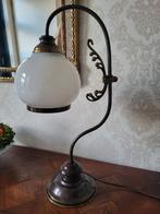 Art Deco /vintage / Jugendstil tafellamp, 50 tot 75 cm, Ophalen of Verzenden, Zo goed als nieuw, Glas