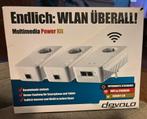 Wifi versterker Devolo dLAN 1200+ Multimedia Power Kit, Ophalen of Verzenden, Gebruikt