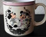 Beker Mickey en Minnie Mouse Bruidspaar, Huis en Inrichting, Keuken | Servies, Ophalen of Verzenden, Zo goed als nieuw, Overige stijlen