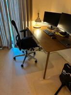 Bureau / Eettafel - 140x80 cm, Huis en Inrichting, Ophalen, In hoogte verstelbaar, Gebruikt, Bureau