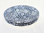 Burleigh - Blue Calico - Side Plates (17,5 cm), Huis en Inrichting, Verzenden, Zo goed als nieuw, Bord(en), Overige stijlen