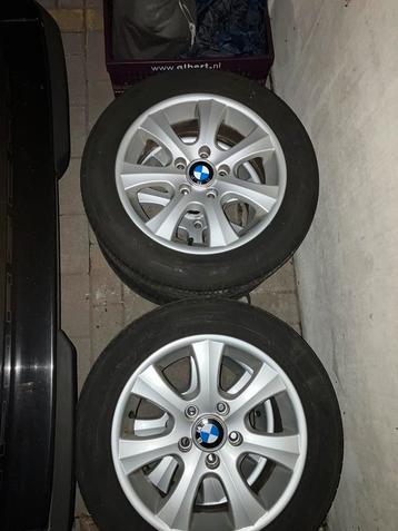 Originele BMW velgen 16 inch e91 - complete zomerset