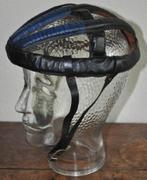 Vintage leren worstenhelm fietshelm koershelm, Ophalen of Verzenden, Gebruikt, Overige maten, Heer of Dame