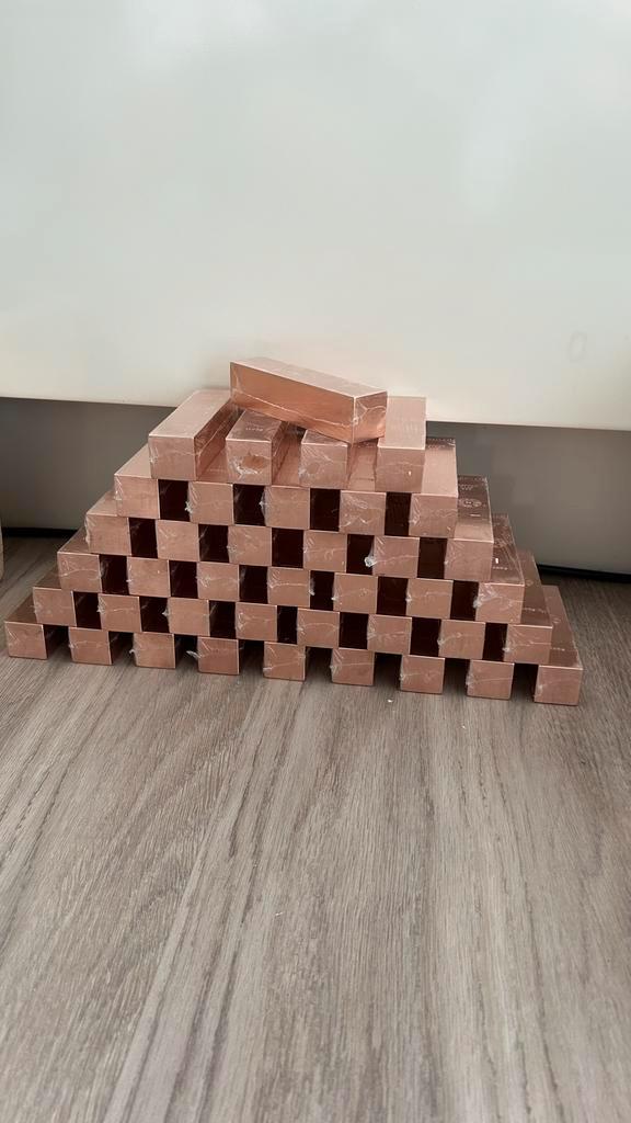 Koperbaar, Postzegels en Munten, Edelmetalen en Baren, Koper, Ophalen of Verzenden