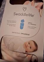 Inbakerdoek van swaddle me roze/wit gestreept, Ophalen of Verzenden, Zo goed als nieuw, Minder dan 70 cm, Bakerzak of Bakerdoek