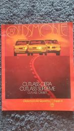 Autofolder Oldsmobile 1987, Gelezen, Verzenden, General Motors, Overige merken