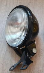 Koplamp classic cafe racer bobber scrambler zwart onder, Ophalen of Verzenden