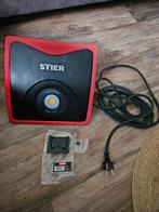 Stier Bouwlamp - Krachtige Verlichting, Doe-het-zelf en Verbouw, Ophalen of Verzenden, Zo goed als nieuw, Minder dan 50 watt, Lamp