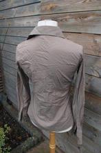 Blouse bruin Mauro Grifoni mt 44 (IT) (EU38) Vaste prijs AAN, Maat 38/40 (M), Mauro Grifoni, Bruin, Ophalen of Verzenden