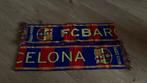 2 sjaals FC Barcelona, Ophalen of Verzenden, Zo goed als nieuw, Buitenlandse clubs, Vaantje of Sjaal