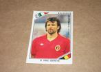 Panini sticker Eric Gerets Italie 1990, Verzenden, Zo goed als nieuw, Buitenlandse clubs, Poster, Plaatje of Sticker