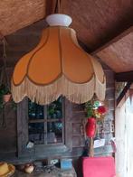 Echte vintage lamp, Huis en Inrichting, Ophalen of Verzenden, Zo goed als nieuw, Beige, Rond