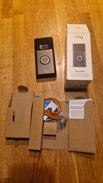 Ring Video Deurbel 2e generatie brons, Huis en Inrichting, Deurbellen, Ophalen of Verzenden, Ingebouwde camera, Zo goed als nieuw
