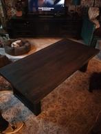 Table du Sud Eiken Salontafel - Zwart/Bruin, Huis en Inrichting, Tafels | Salontafels, Ophalen