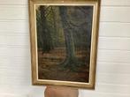 SCHILDERIJ BOS GEZICHT., Ophalen