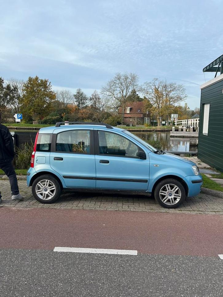 Fiat Panda 1.1 2006 Blauw, Auto's, Fiat, Particulier, Benzine, C, Hatchback, Handgeschakeld, Geïmporteerd, Blauw, Voorwielaandrijving