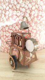 Antiek Houten Muziekdoosje Draaiorgel - 6 Minuten, Ophalen of Verzenden