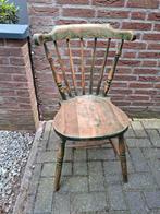 Stoel met spijlen, cafestoel, 6 stuks, Ophalen