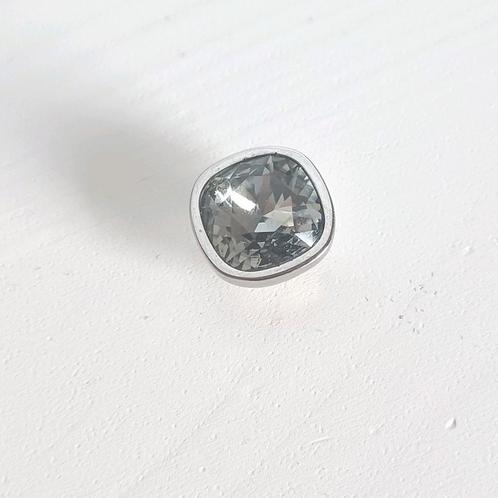 Zilverkleurige Melano twisted SAMPLE circular 12,5mm, Sieraden, Tassen en Uiterlijk, Bedels, Nieuw, Verzenden