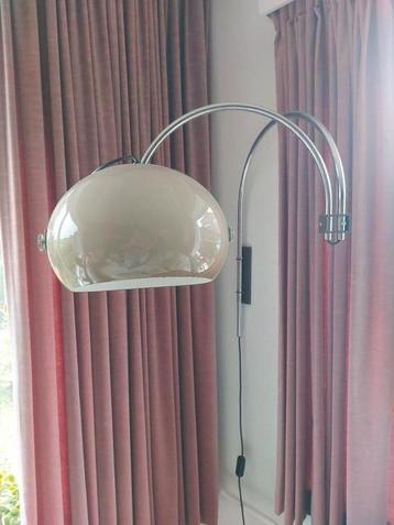 Vintage wandlamp uit de jaren 70  beschikbaar voor biedingen