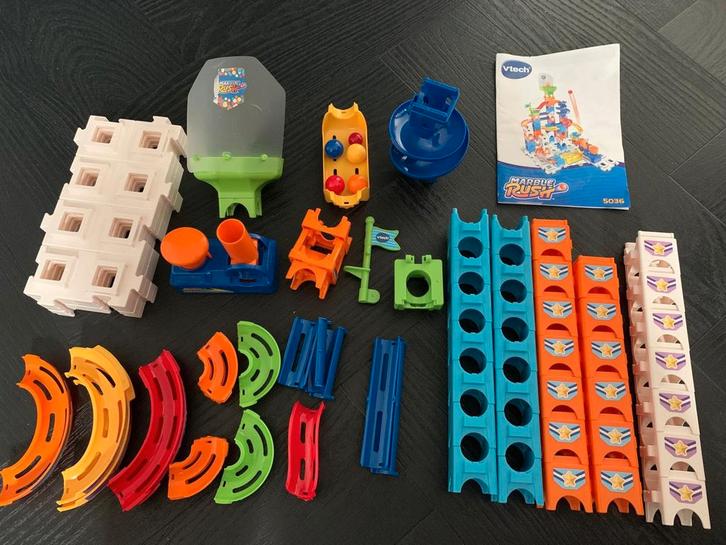 VTech Marble Rush - Bouwplezier!, Kinderen en Baby's, Speelgoed | Bouwstenen, Zo goed als nieuw, Overige merken, Ophalen of Verzenden