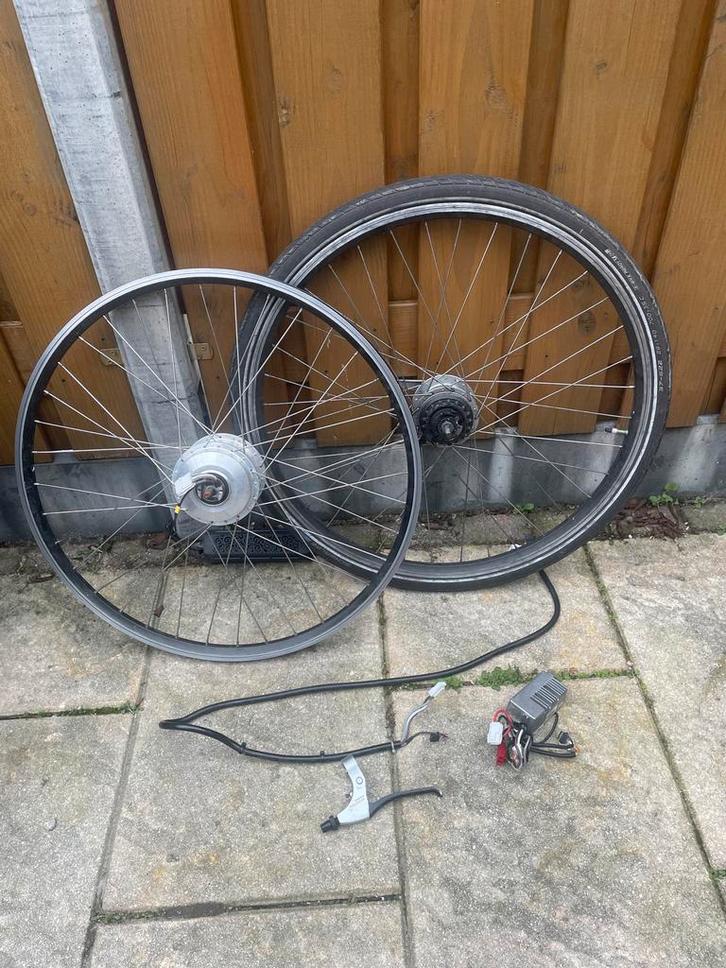 Elektrische fiets onderdelen - Diverse, Fietsen en Brommers, Fietsonderdelen, Gebruikt, Algemeen, Wiel, Ophalen
