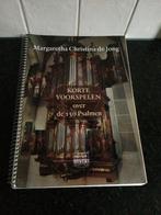 Klavarskribo Korte voorspelen over de 150 Psalmen - de Jong, Muziek en Instrumenten, Orgel, Ophalen of Verzenden, Zo goed als nieuw