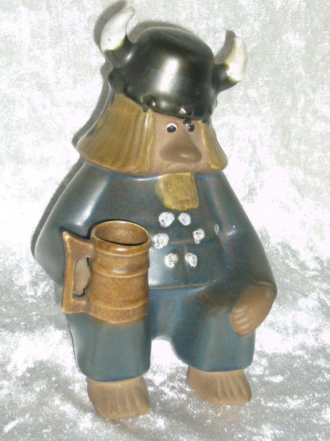 Kurt Nilsson Pottery Viking-Scandinavische Zweden Beeld, Ophalen, Dier