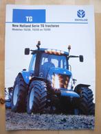 New Holland TG Tractor Trekker Brochure 2003 TG230 t/m TG285, Ophalen, Zo goed als nieuw, New Holland