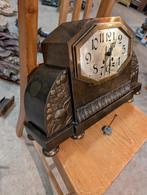 Antieke Ard Deco pendule 47x29 cm. €140., Ophalen