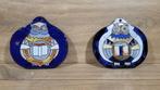 2 wandtegels van Potters pottenbakkerij Oisterwijk met uilen, Antiek en Kunst, Antiek | Wandborden en Tegels, Ophalen of Verzenden