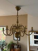 Koperen kroonluchter massief., Ophalen of Verzenden