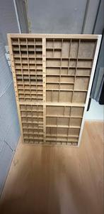Houten Letterbak Origineel 83x53x4cm, Ophalen