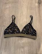 Ichi - zwarte print bralette | maat XS/S, Ichi, Ophalen of Verzenden, Zwart, BH