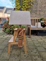 Houten wandlampen (2x), Ophalen, Nieuw, Metaal, Landelijke stijl